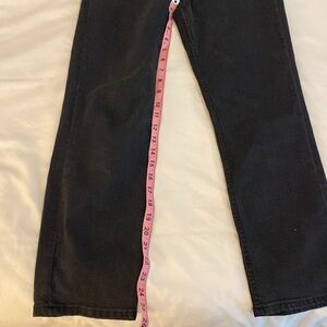 H&M Women's Straight Leg Black Jeans